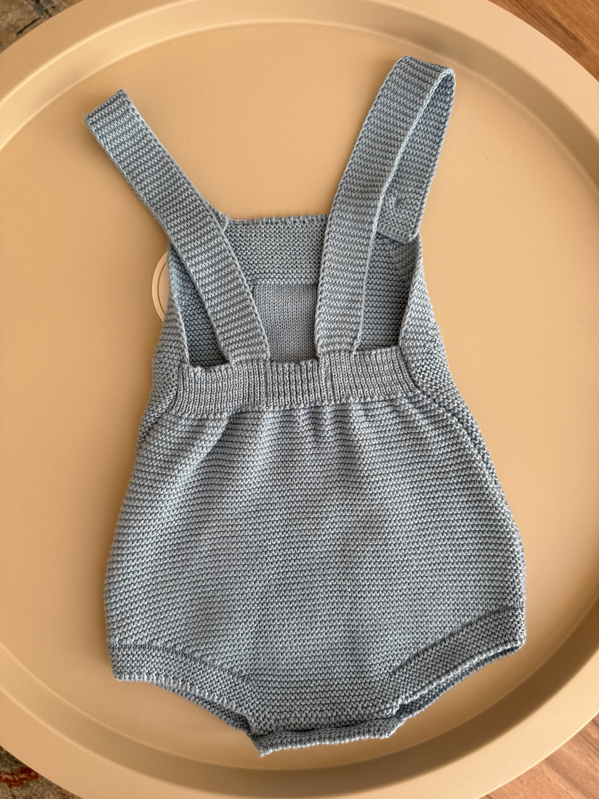 Jardineira Tricot Bebé